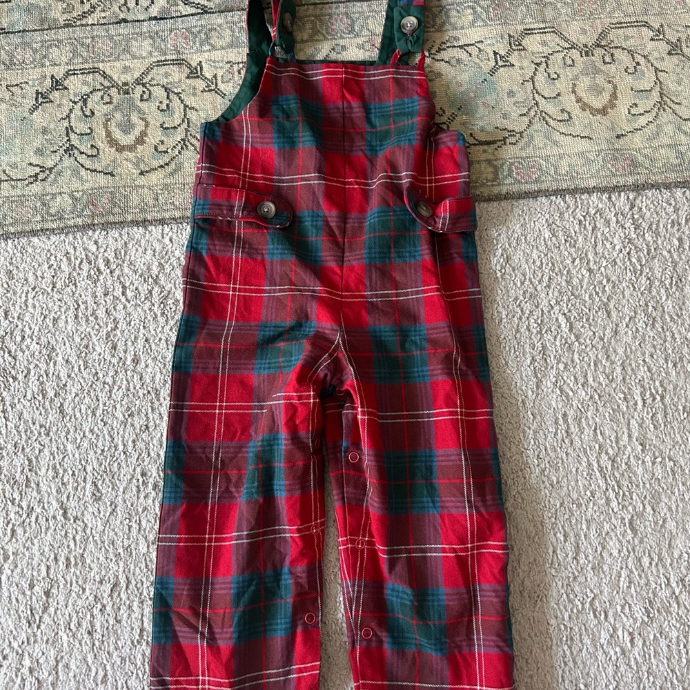 TBBC Plaid Red and Green Kids Long Long